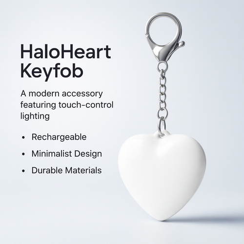HaloHeart Keyfob image 1